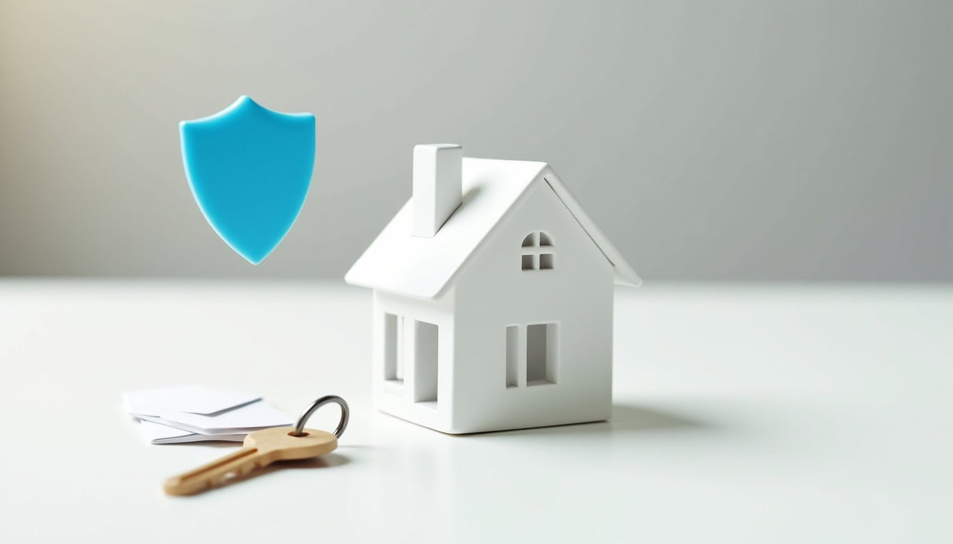 Clé, maison miniature et bouclier de sécurité pour épaviste Nord.