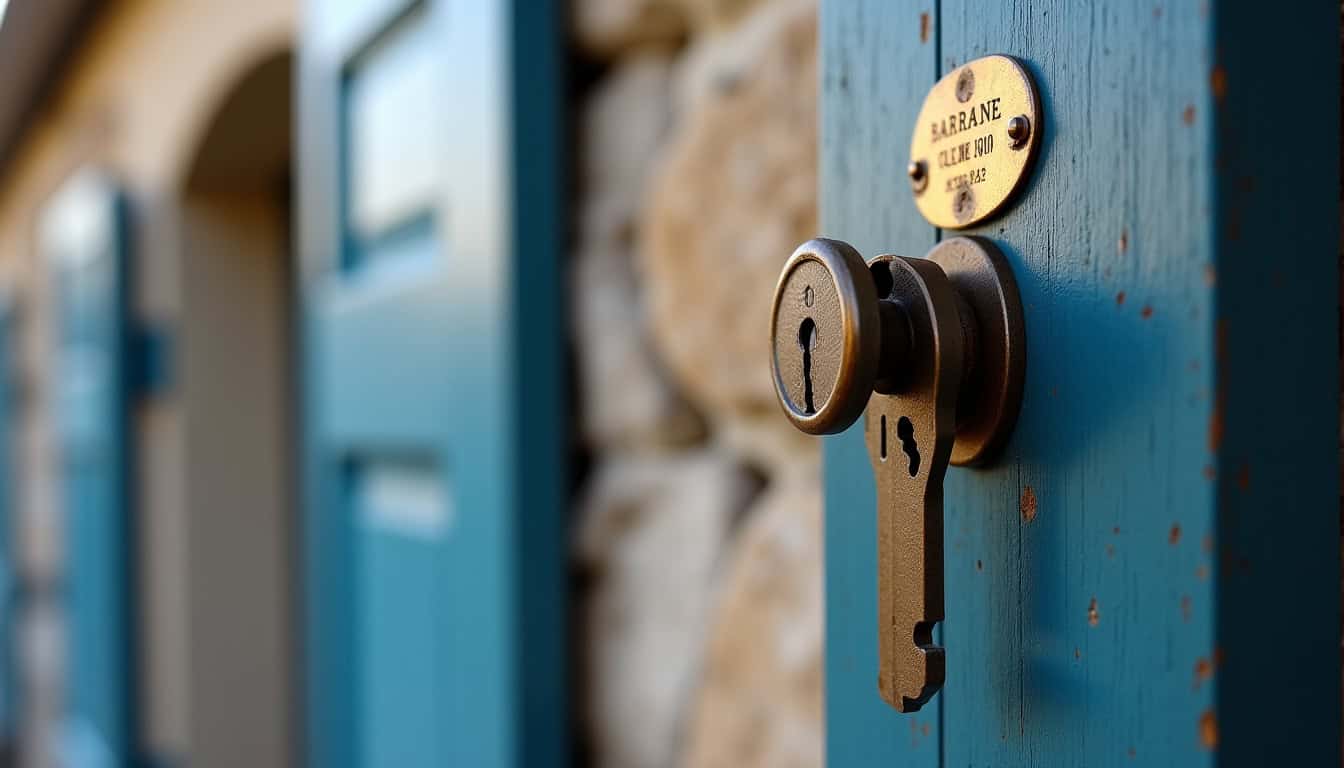 Serrure de sécurité pour porte de container, solution anti-intrusion fiable.