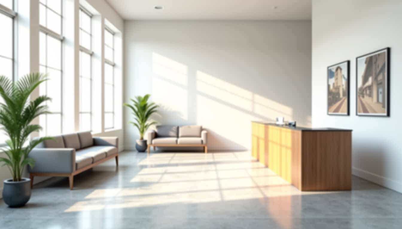 Intérieur moderne de l